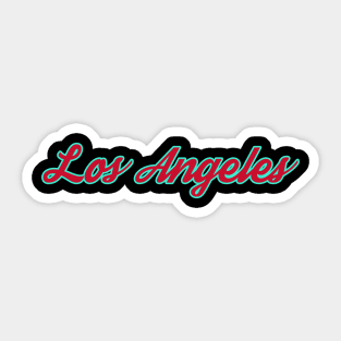 Los Angeles Streetwear Sticker